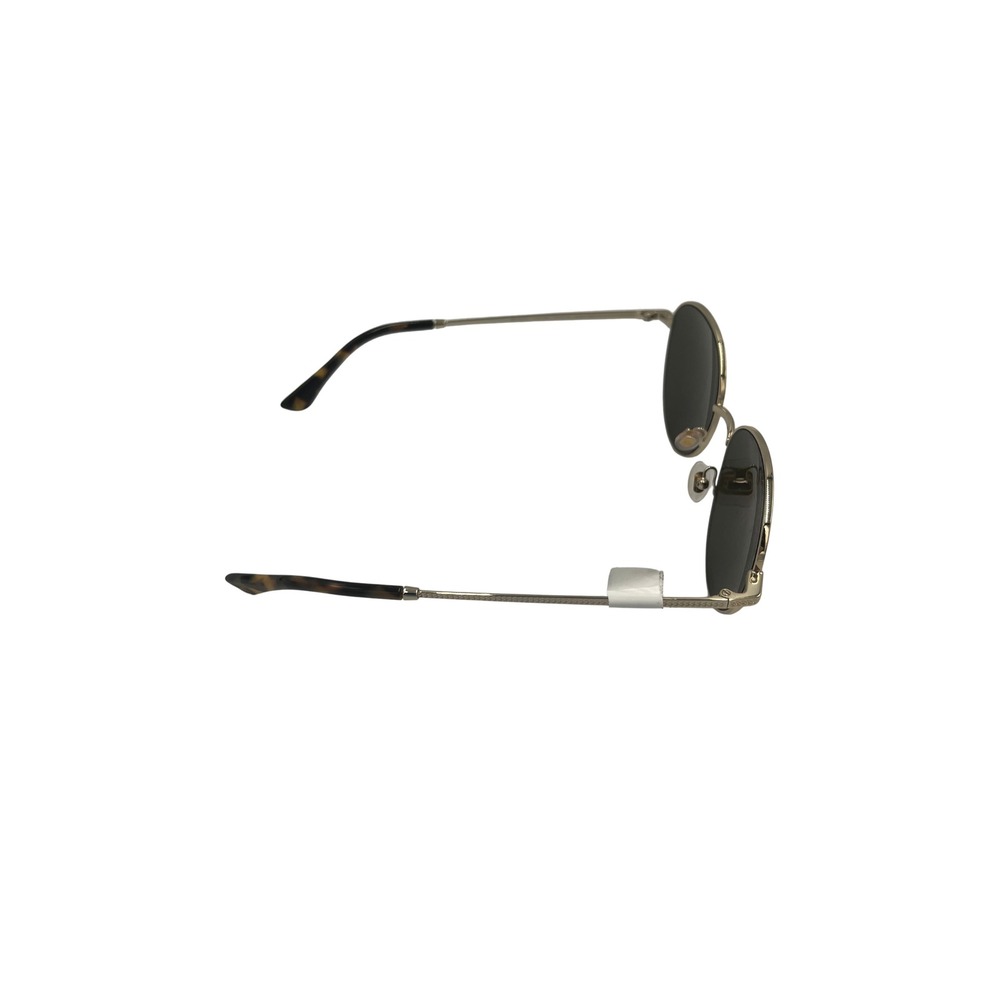 Brooks Brothers Womens Oval Sunglasses Gold Frame Tortoise Tips with Case VYTAXU